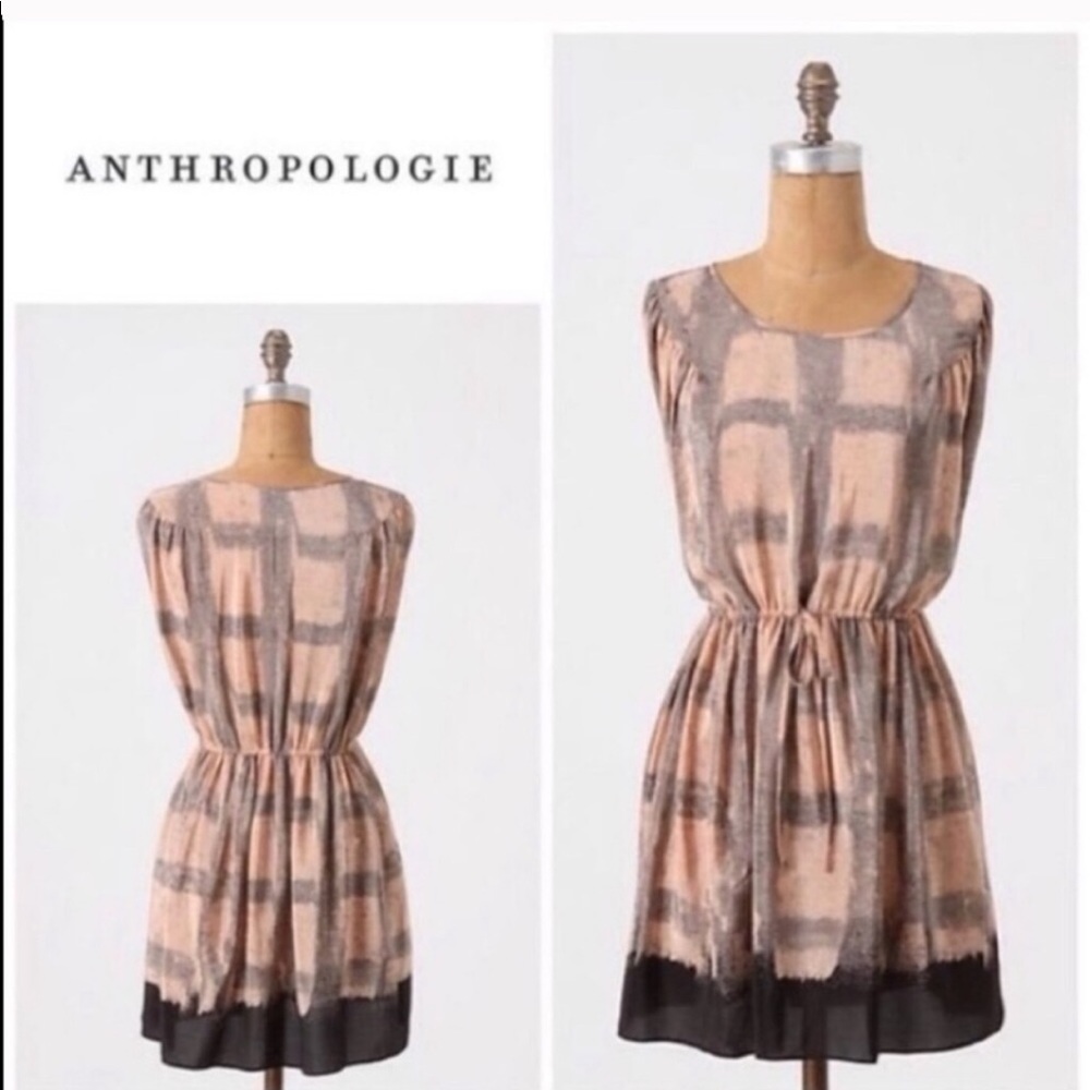Anthropologie Lil Silk Dress